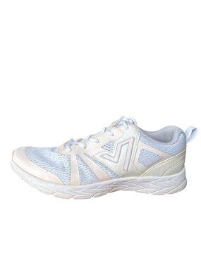 Vionic 335 Miles Sneakers Size 8 White Cream Walking Shoes